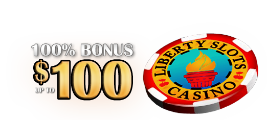 $100 Welcome Bonus at Liberty Slots Casino